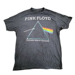 Pink Floyd Graphic Print Short Sleeves Tee Shirt